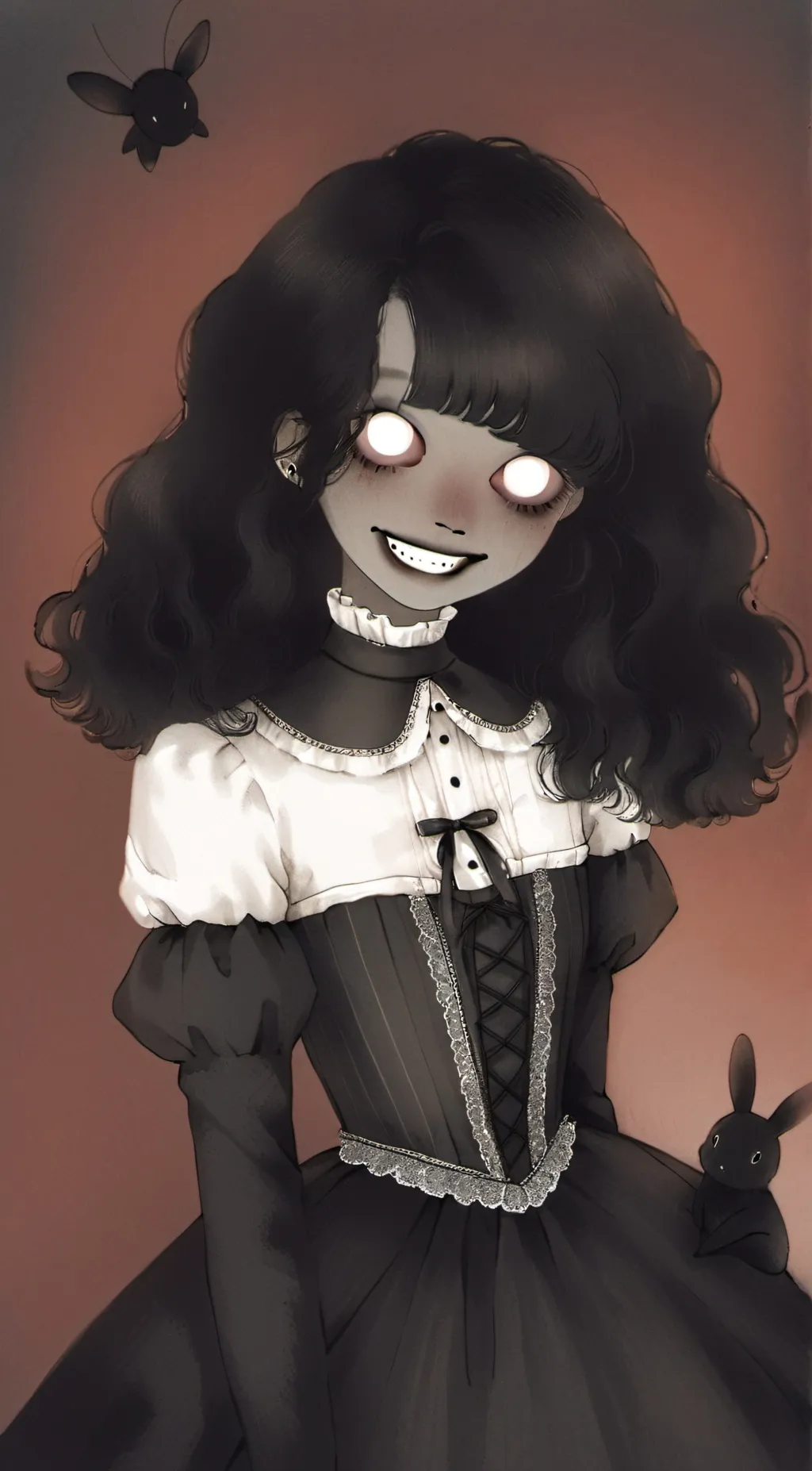 ai character: spirit of forest background