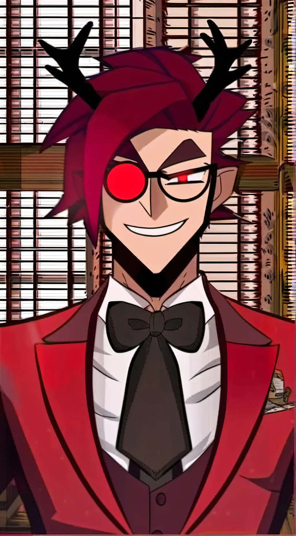 ai character: alastor  background