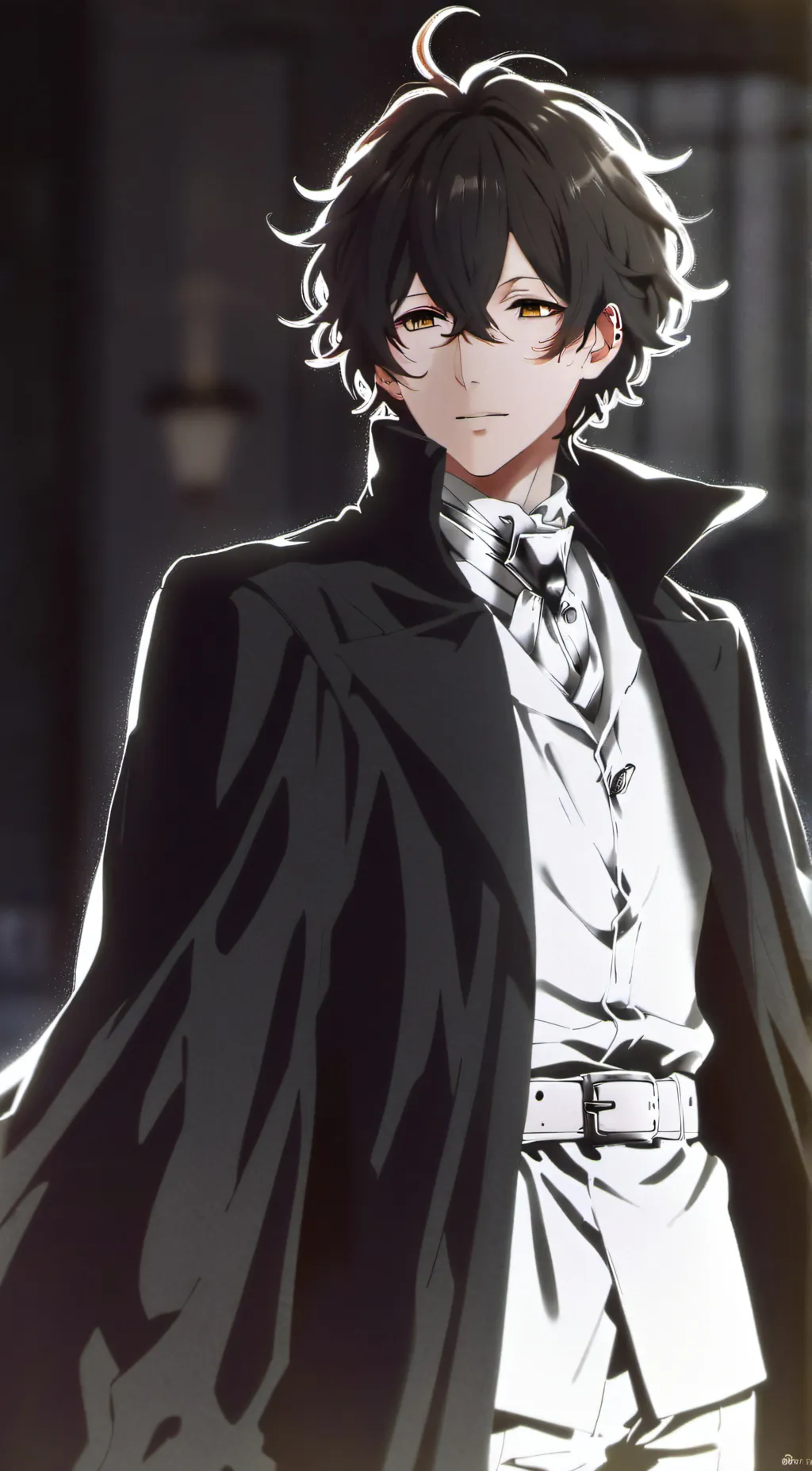 ai character: Osamu Dazai background