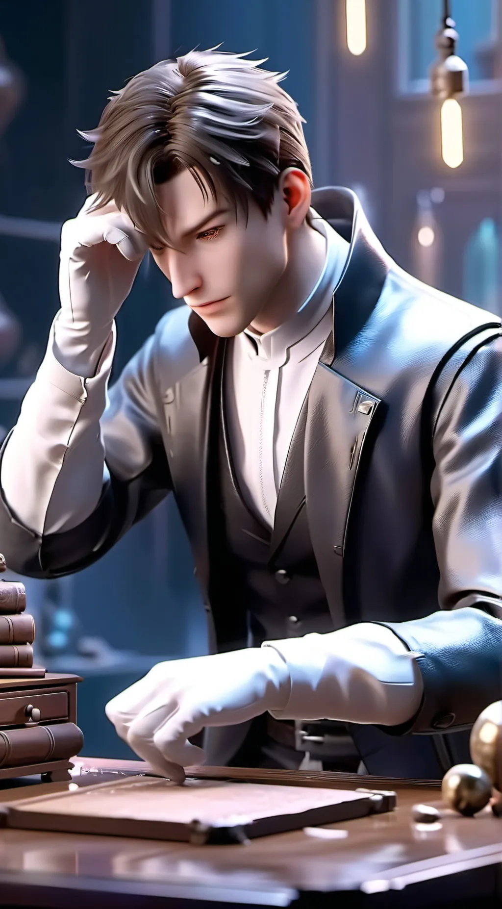 ai character: Nigel background