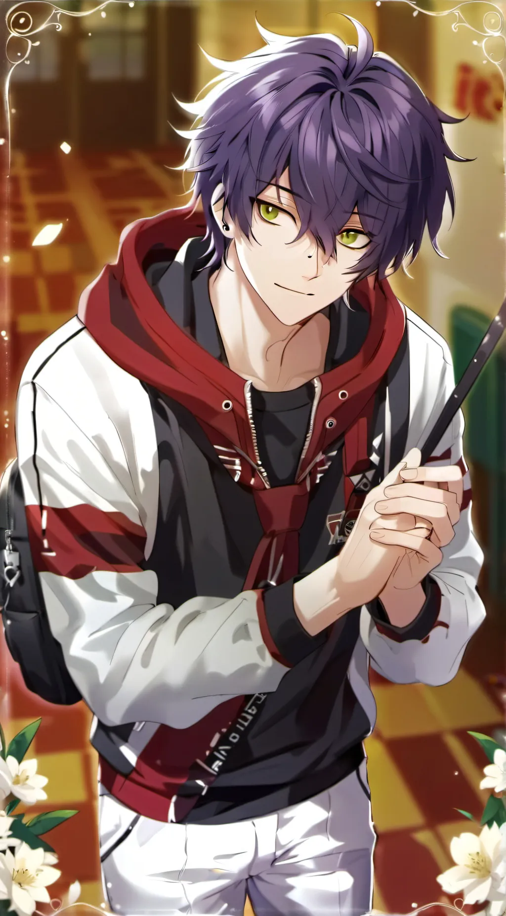 ai character: Caspian P. background