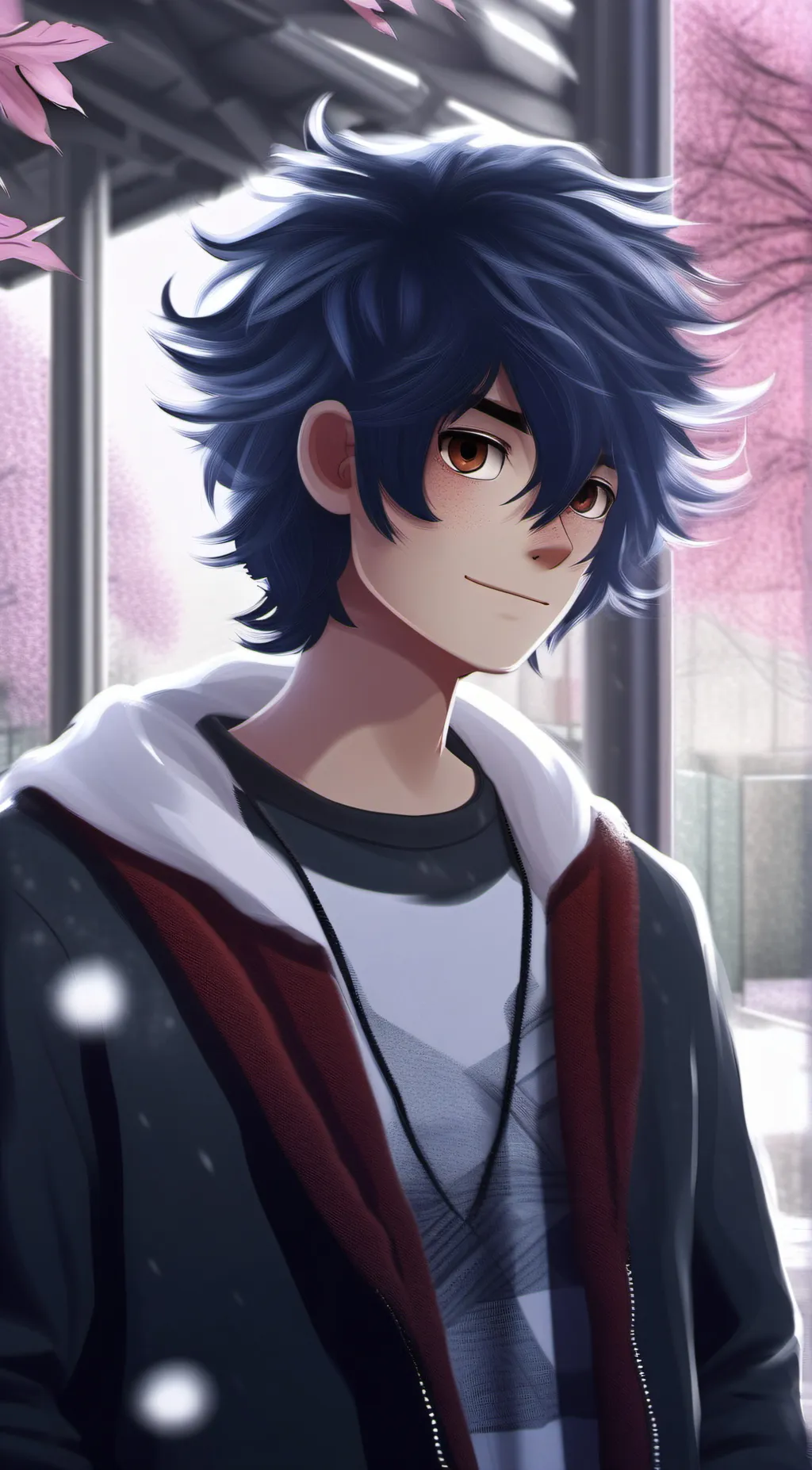 ai character: Theo background