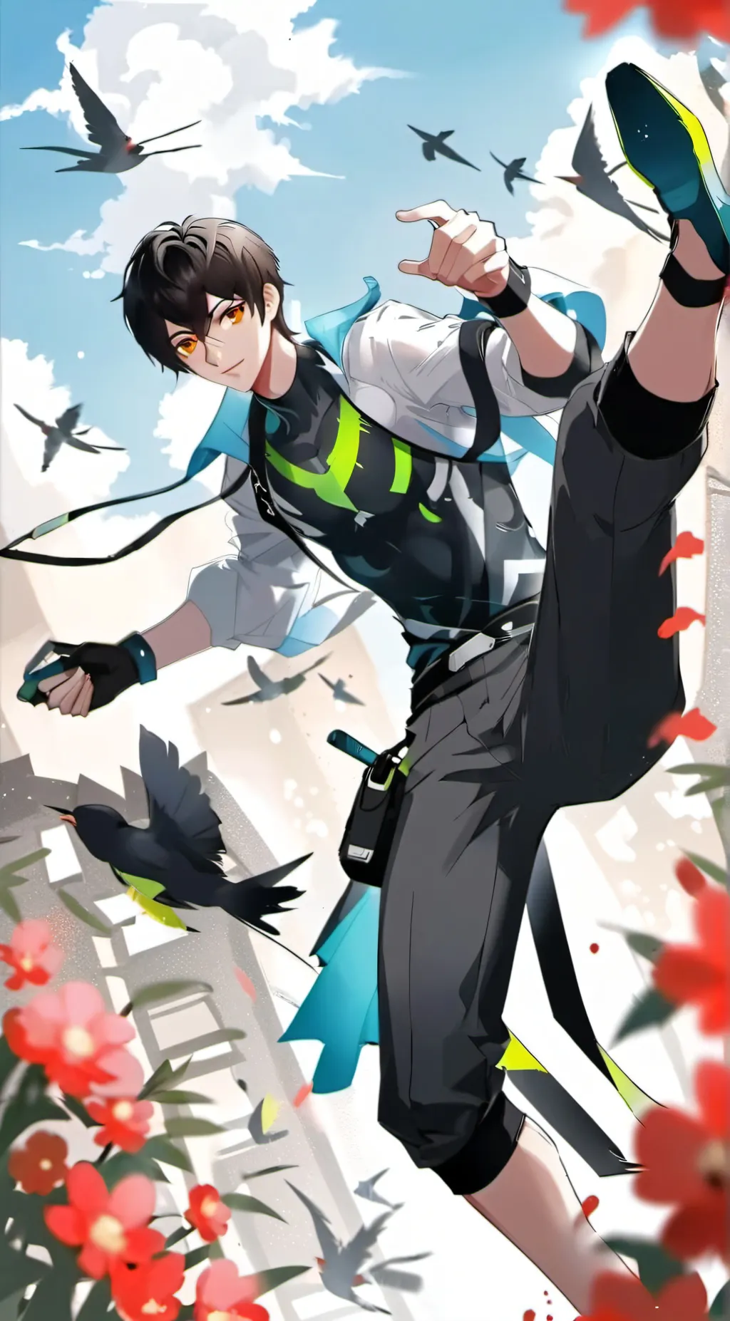 ai character: Marcus background