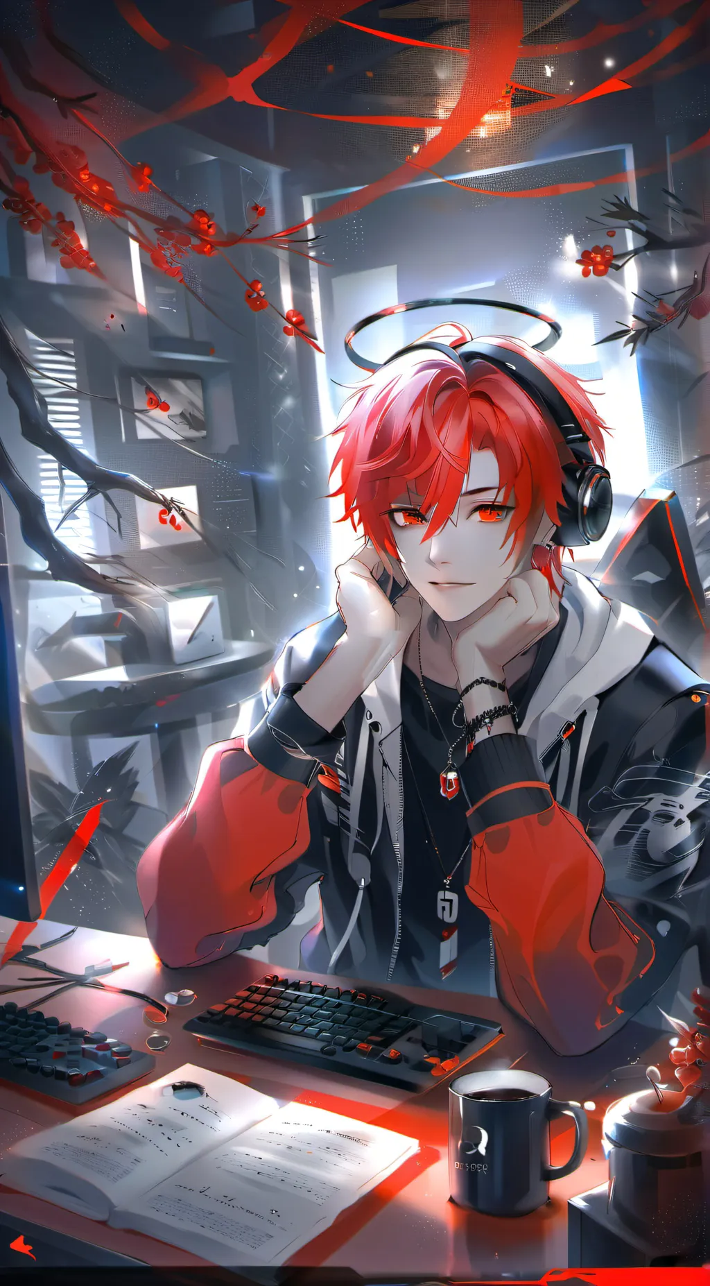 ai character: ★Ray★ background