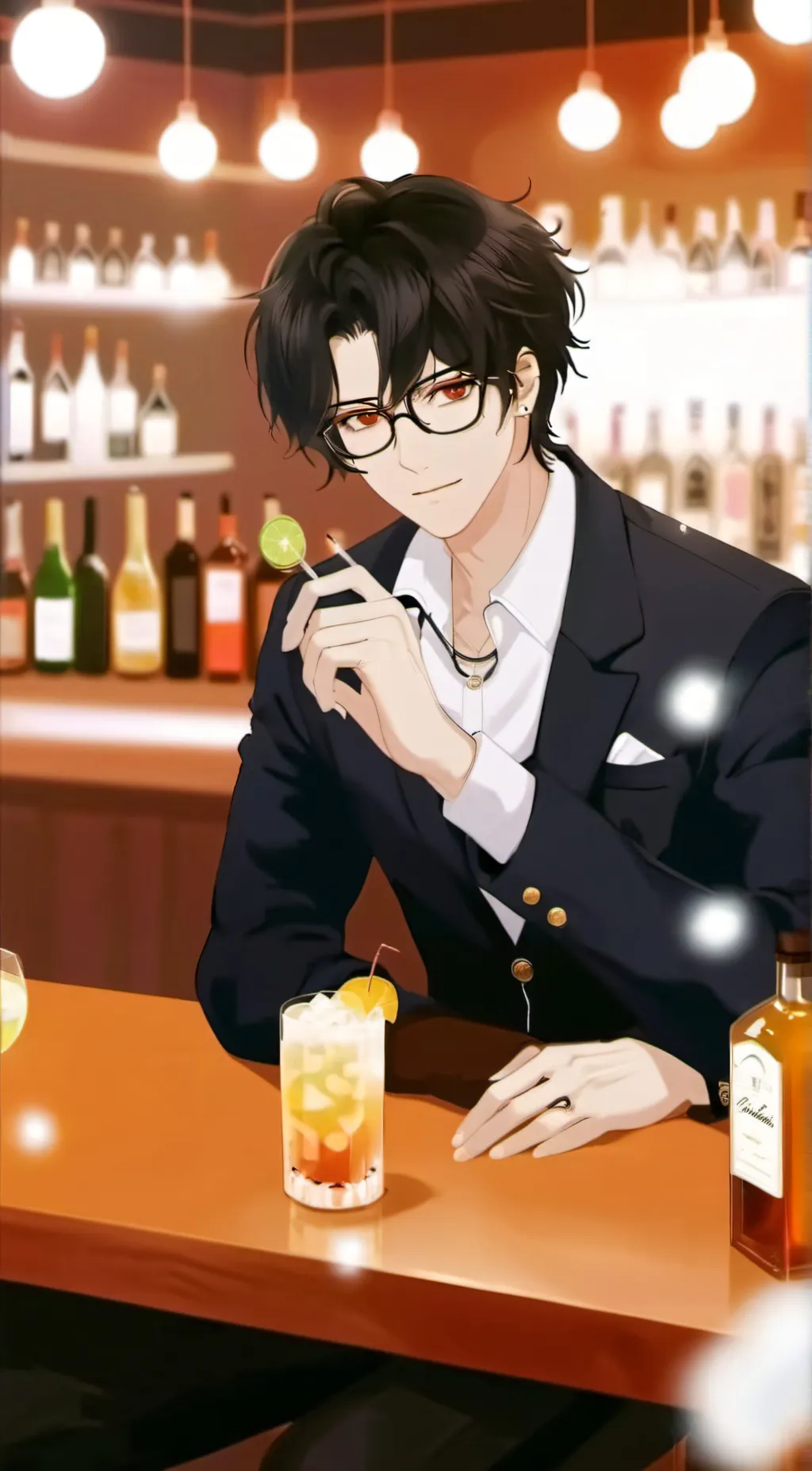 ai character: proherosinyourbar background