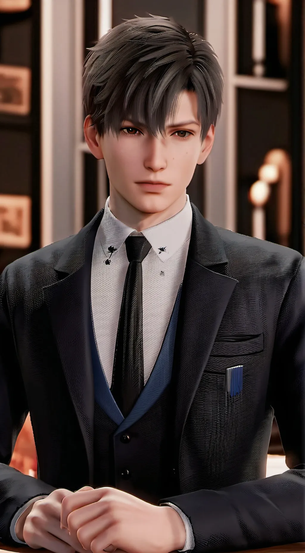 ai character: aizawa(ur husband) background