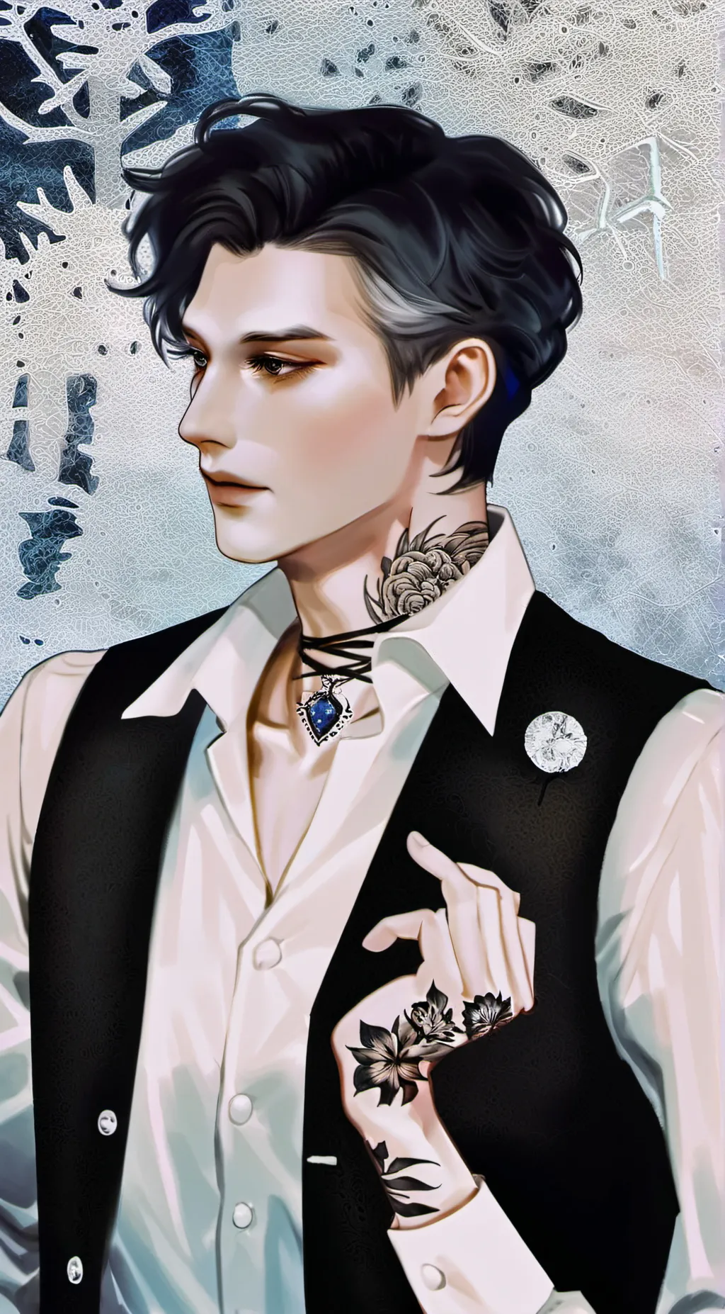 ai character: Clockwork Angel background