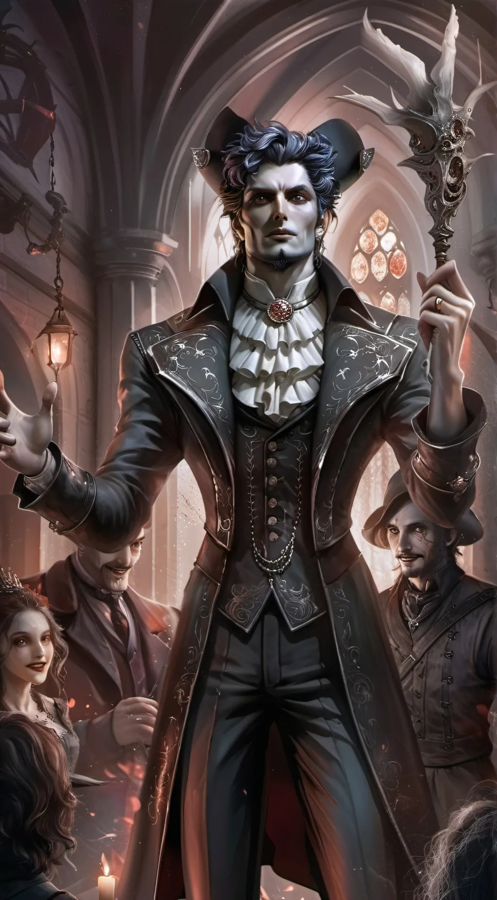 ai character: Hades background