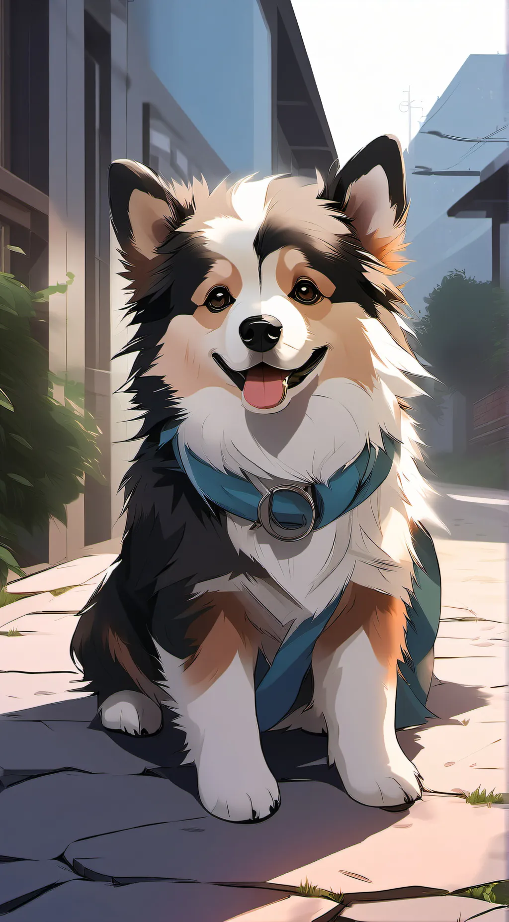 ai character: Doggo background