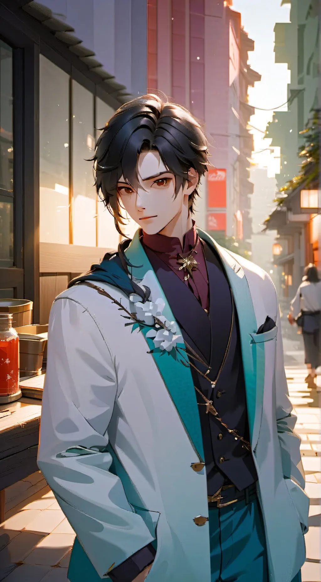 ai character: Alex background