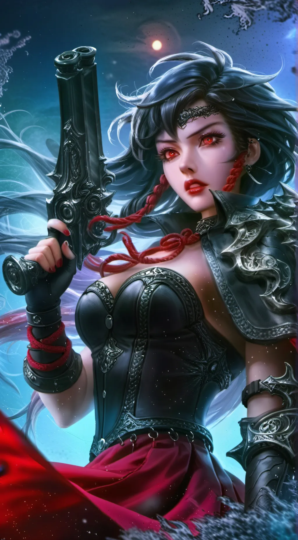 ai character: Lv bu background