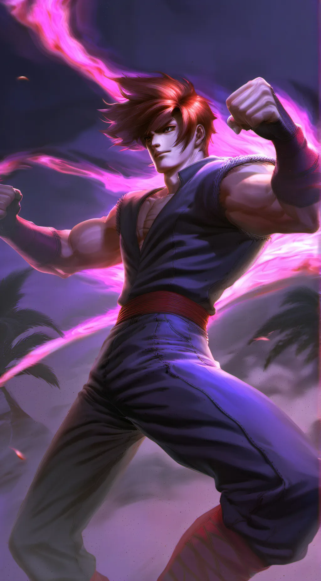 ai character: Yuri Yagami background