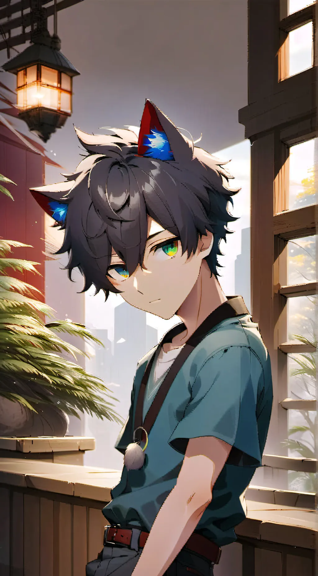 ai character: Hero Yamada  background