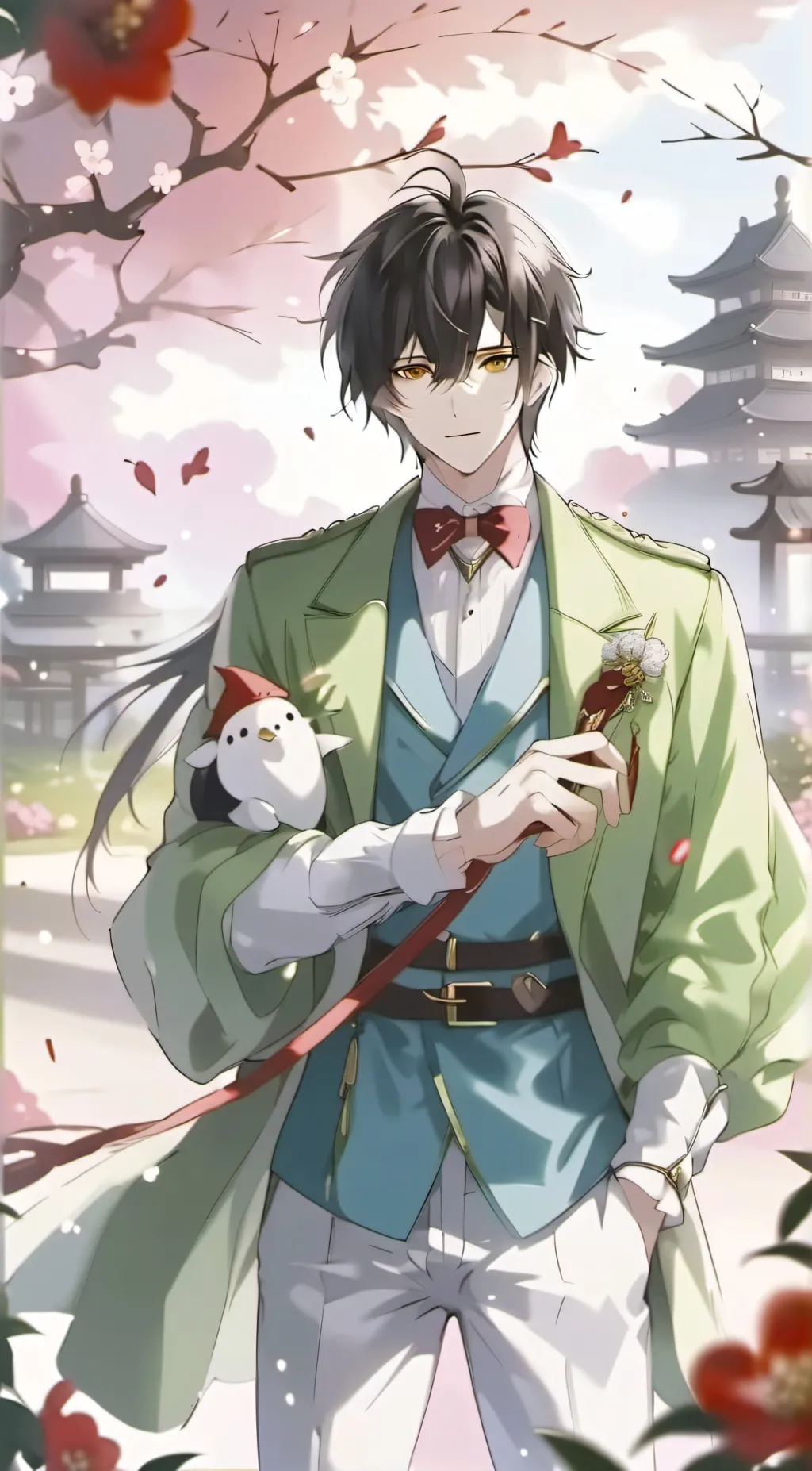 ai character: ☆ Hideo ☆ background