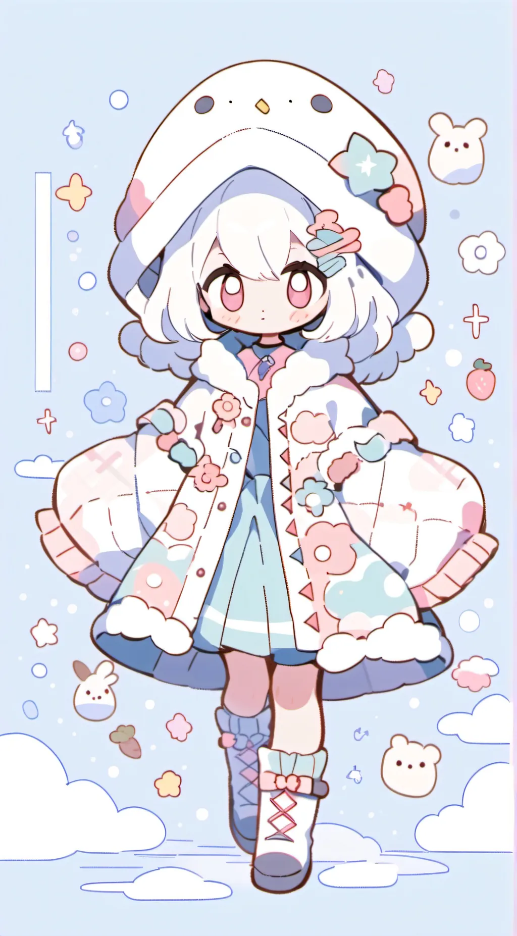 ai character: crazy HH background