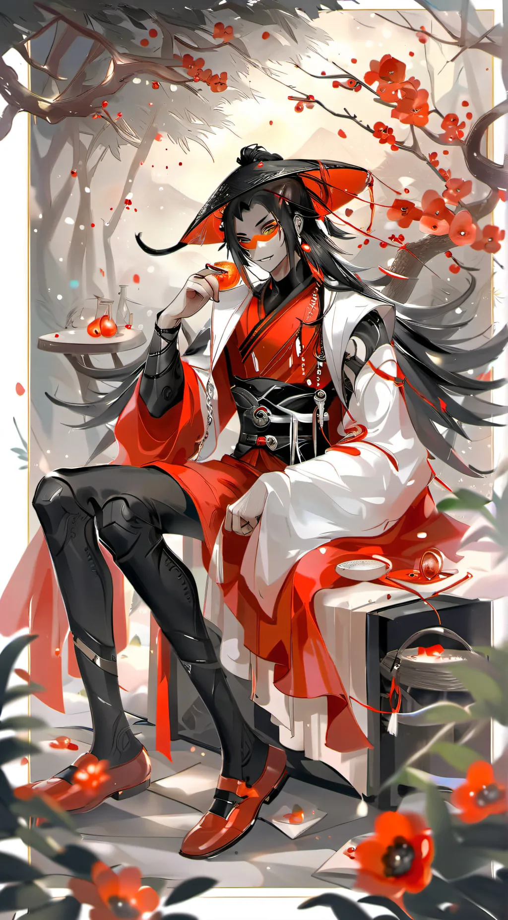 ai character: Aizen Gaming  background