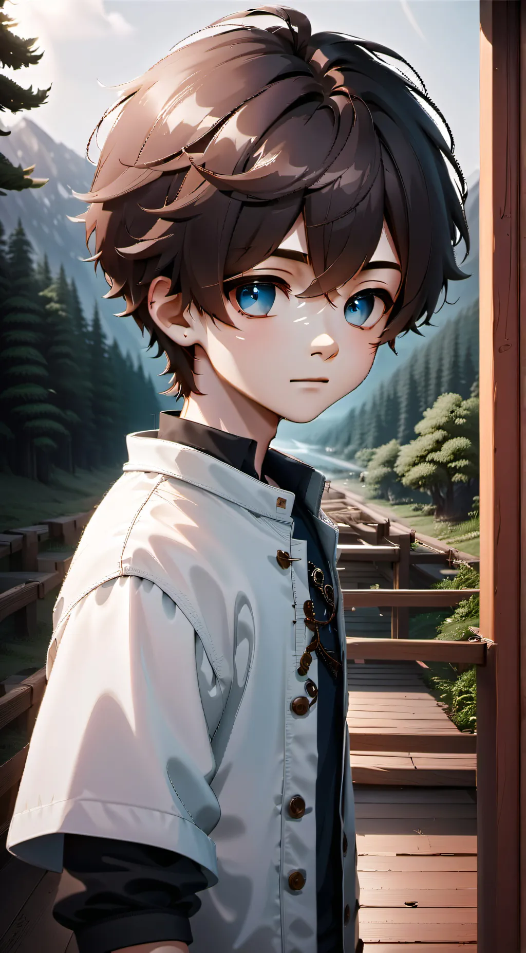 ai character: Max background