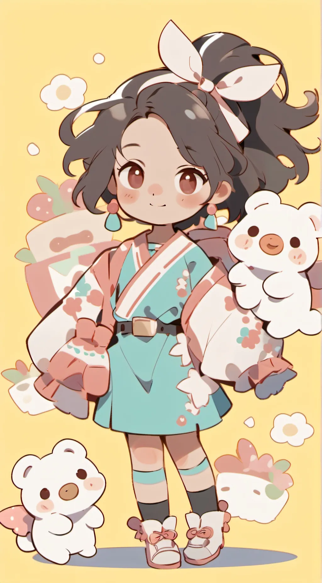 ai character: Ariel background