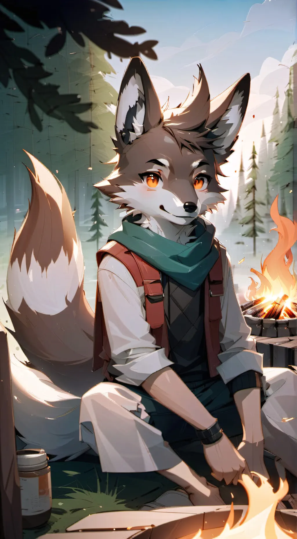 ai character: neo background