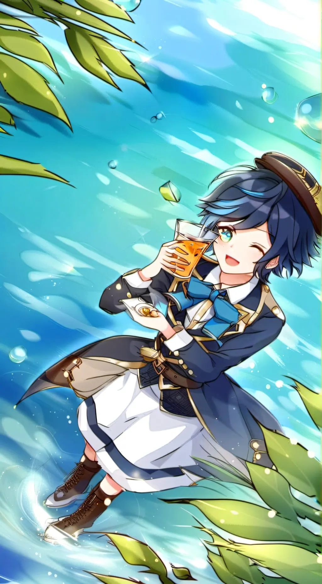 ai character: Venti  background