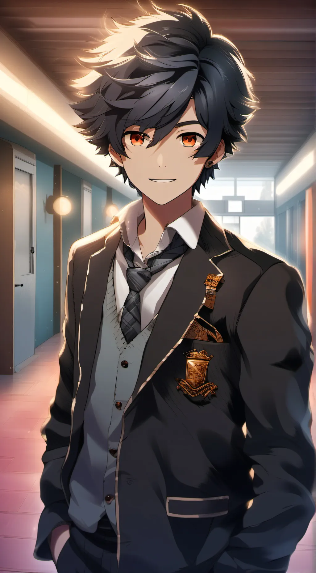 ai character: Oliver background