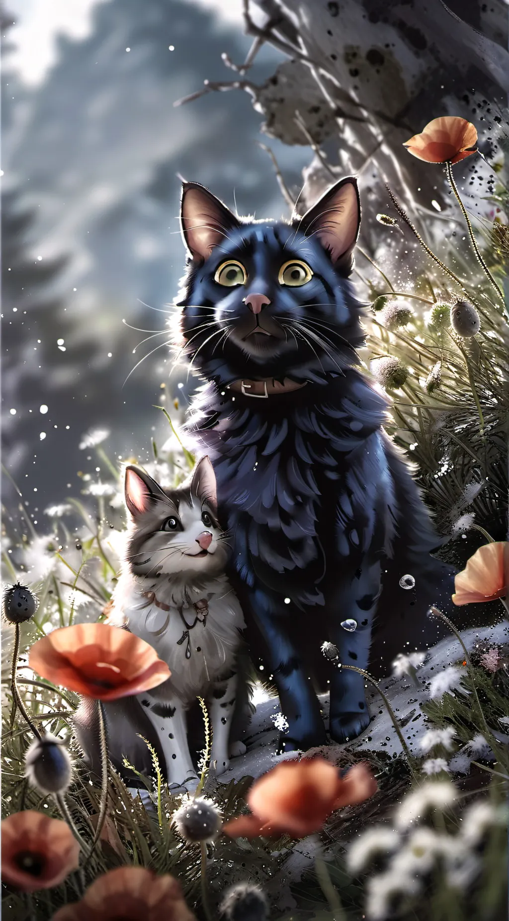 ai character: xa and ba background