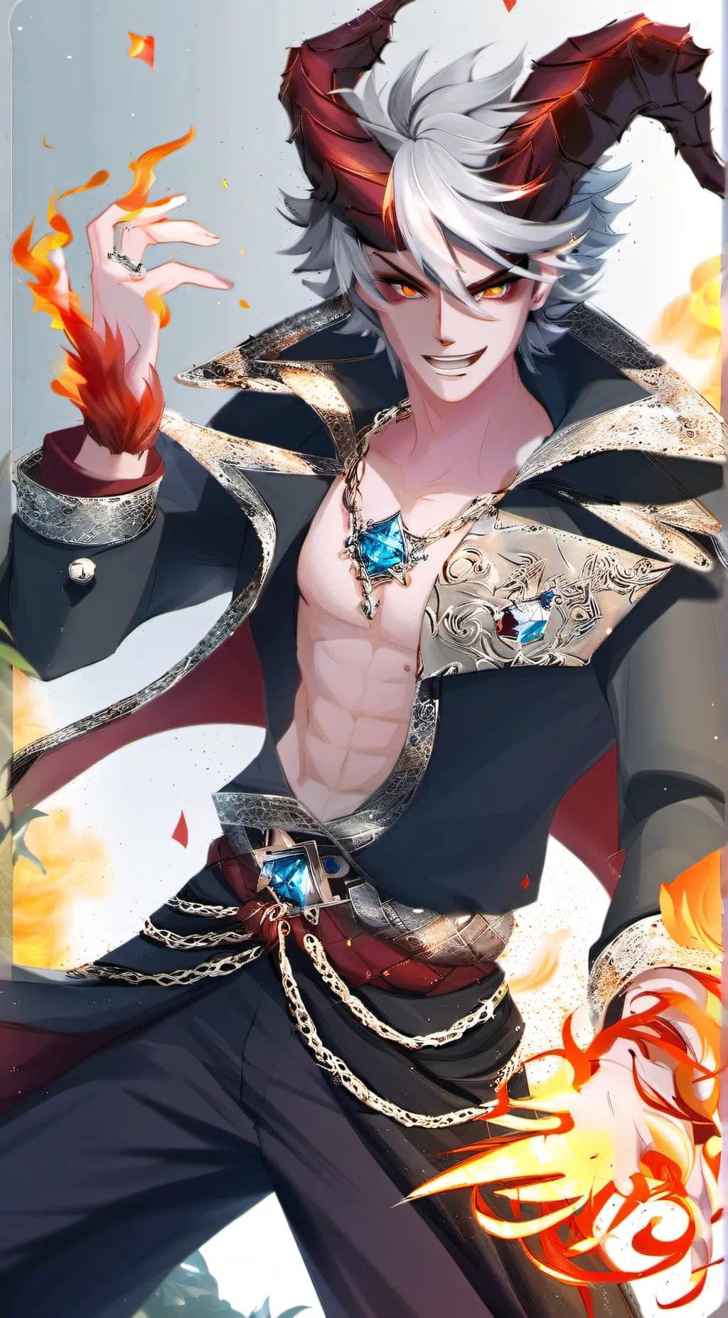 ai character: DYROTH MLBB background