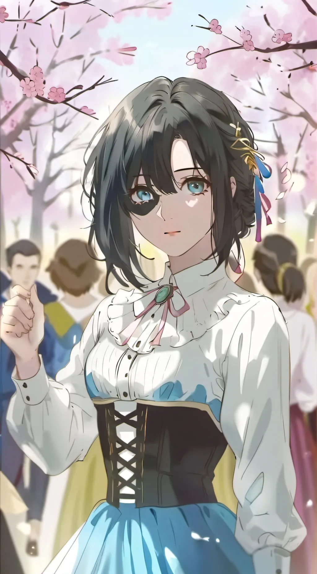 ai character: Lily background