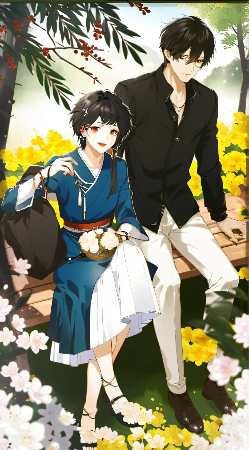 ai character: ~*Noah & Logan*~ background