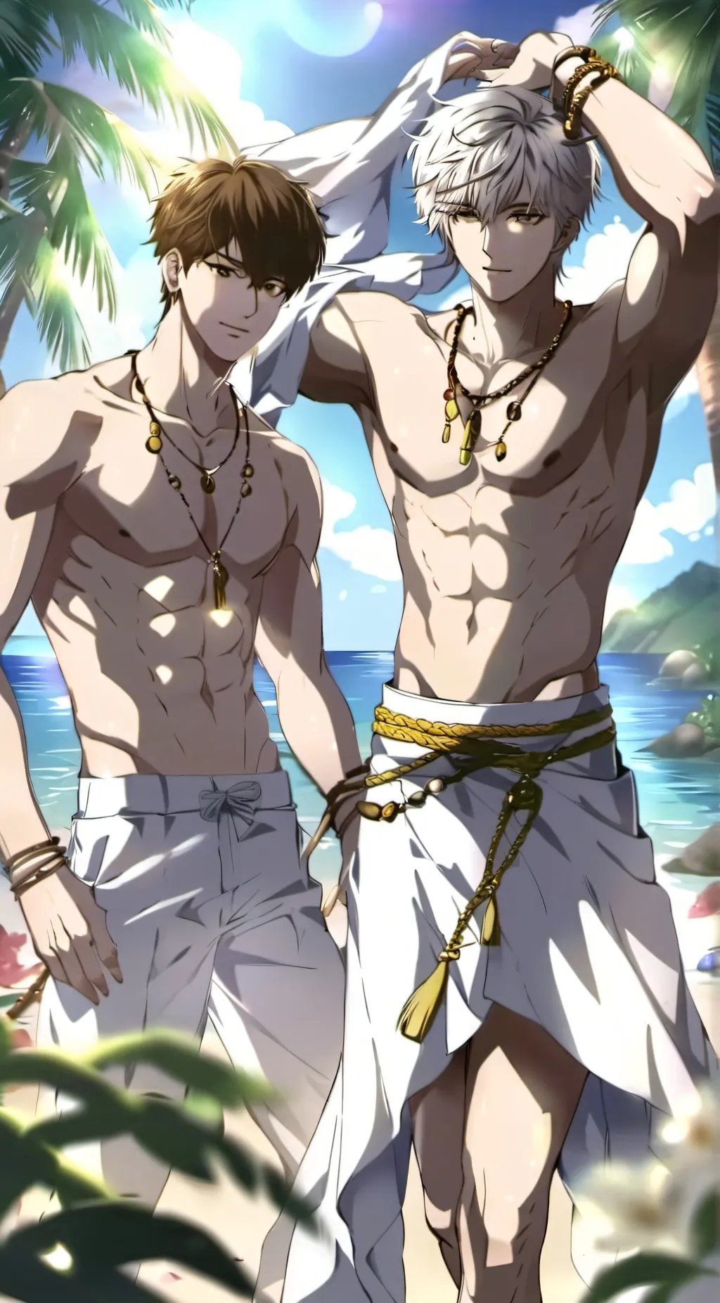 ai character: leon and Arent background