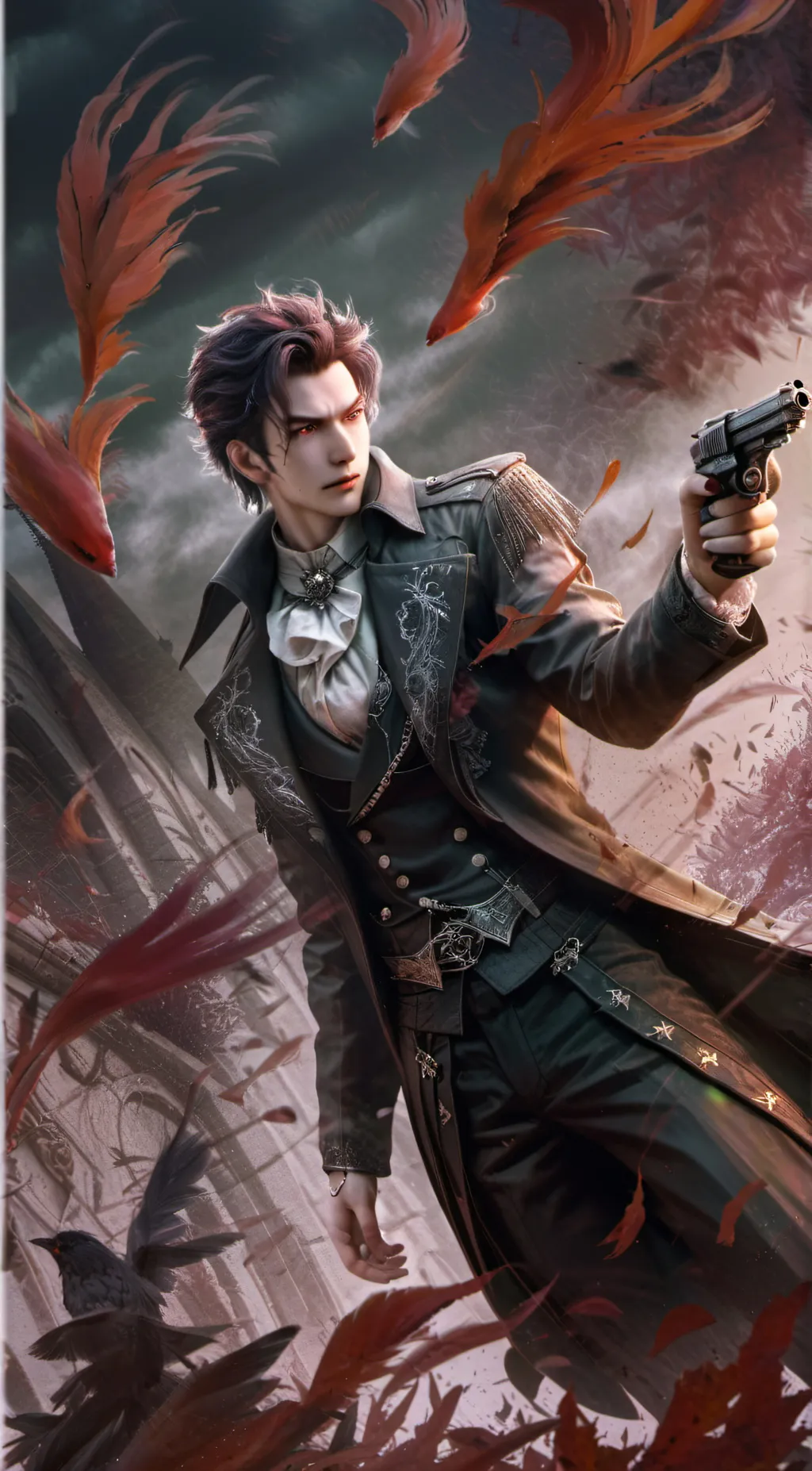 ai character: Animal Hunter background