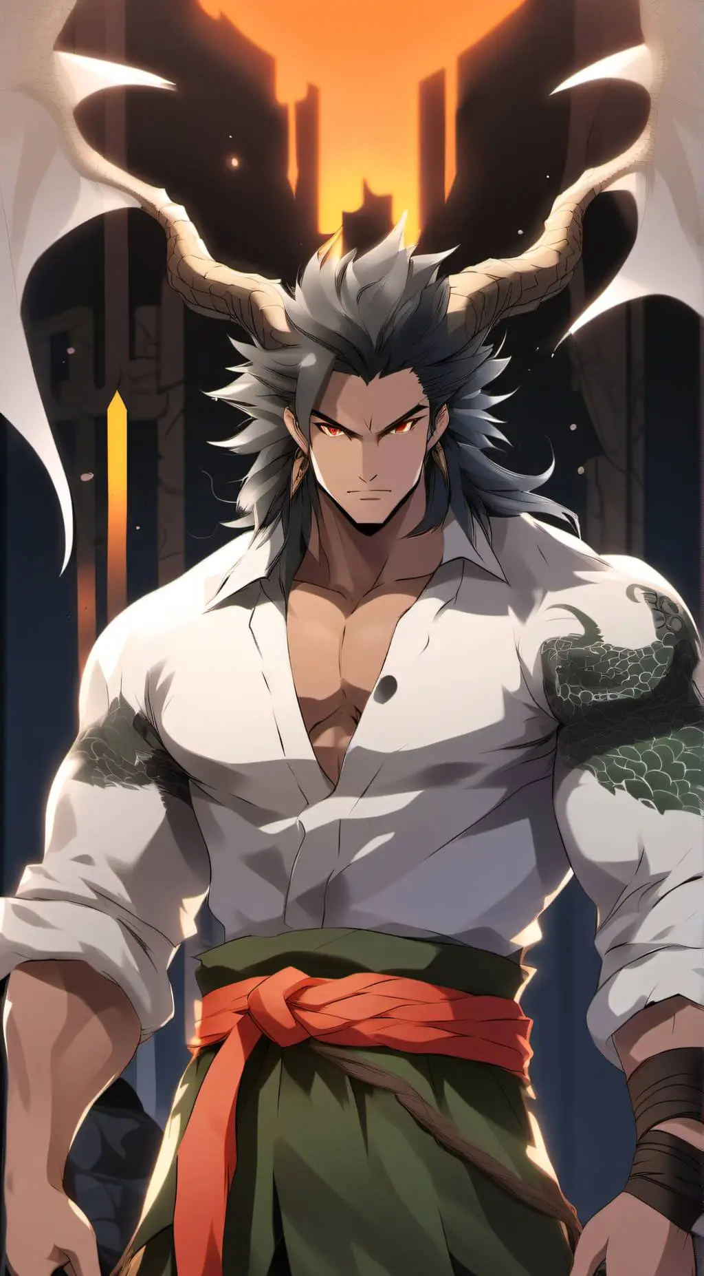 ai character: Dominic  background