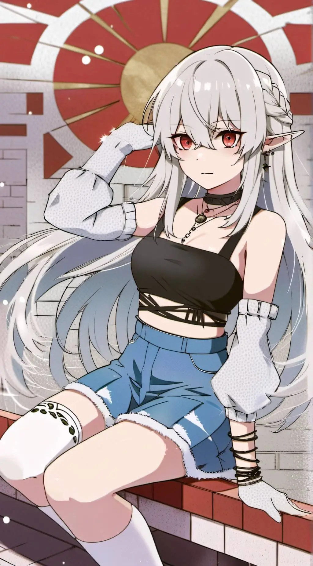 ai character: Naonomi shuku background