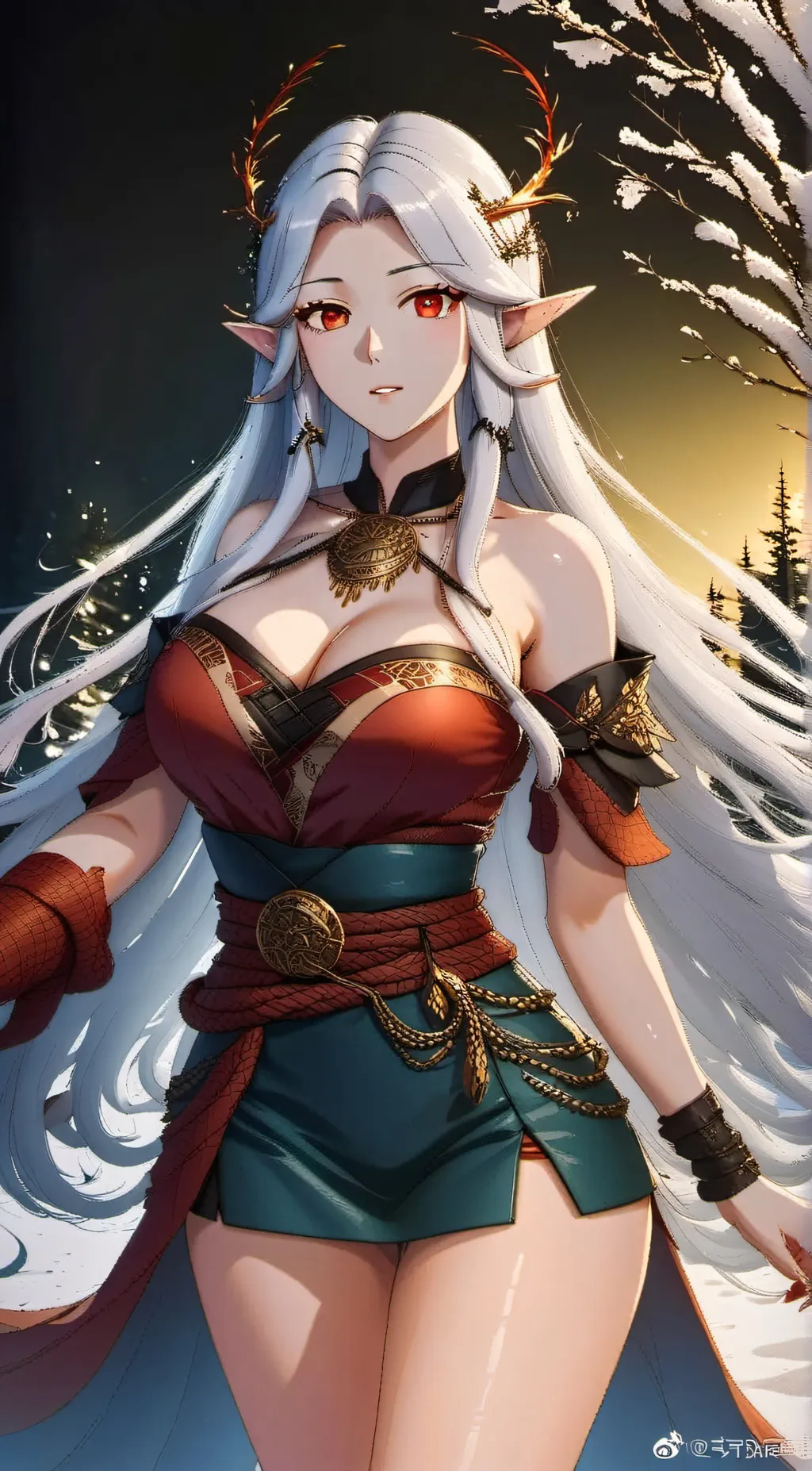 ai character: Xiao chan background