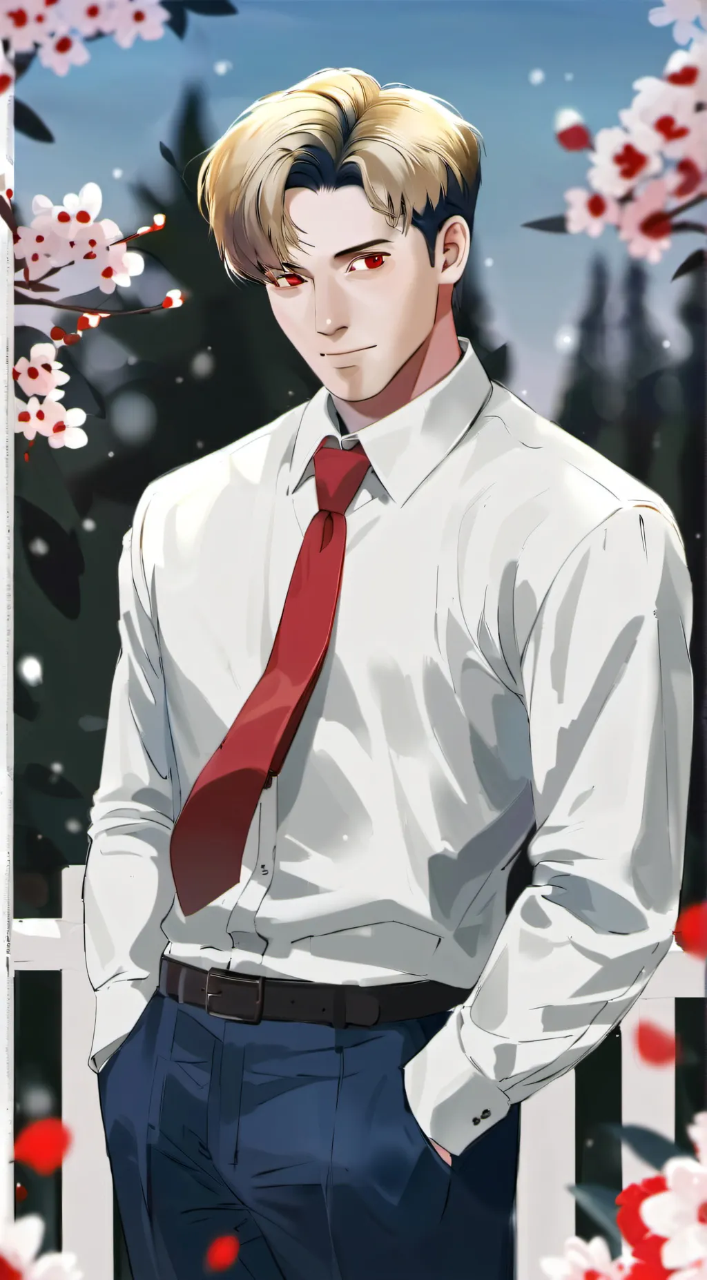 ai character: Bakugo background