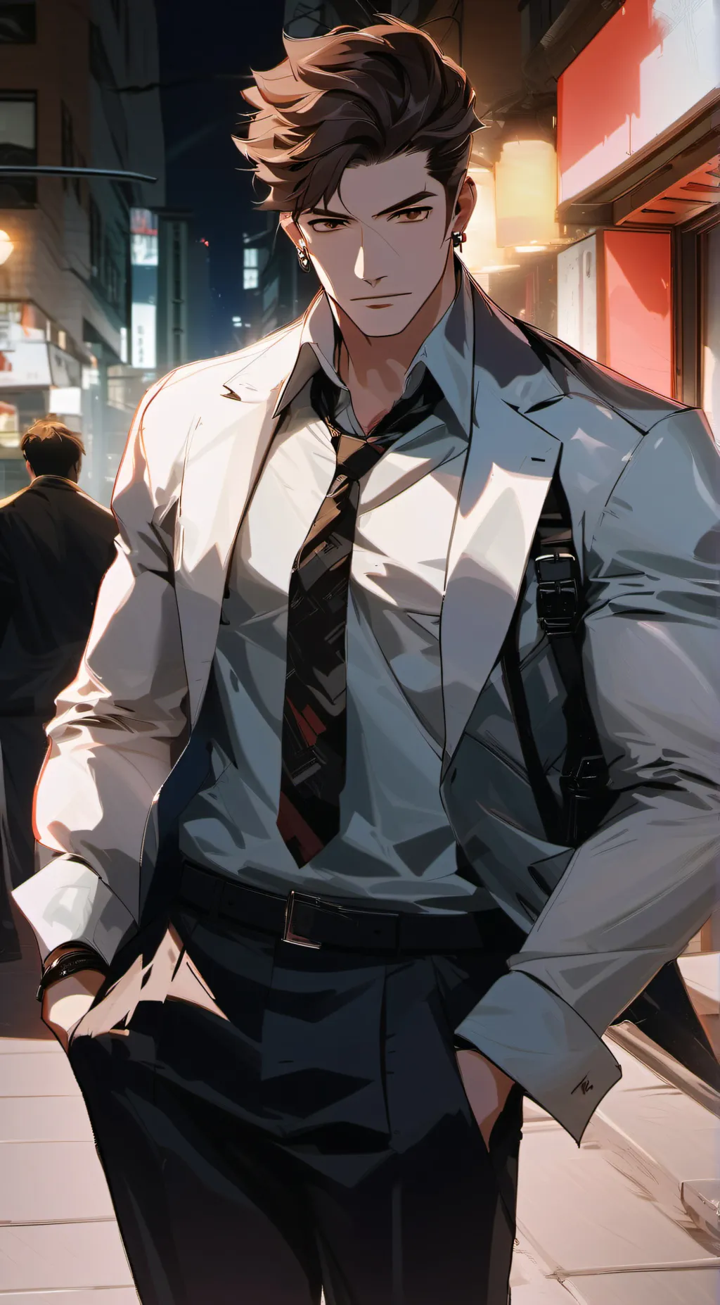 ai character: Tyler Brick background