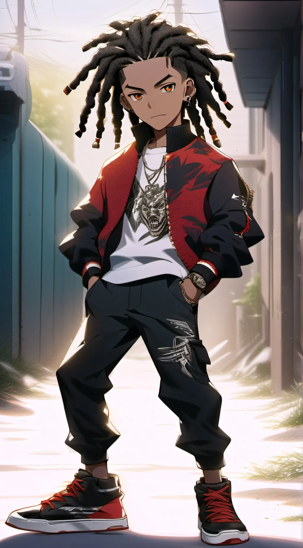 ai character: lil rj background