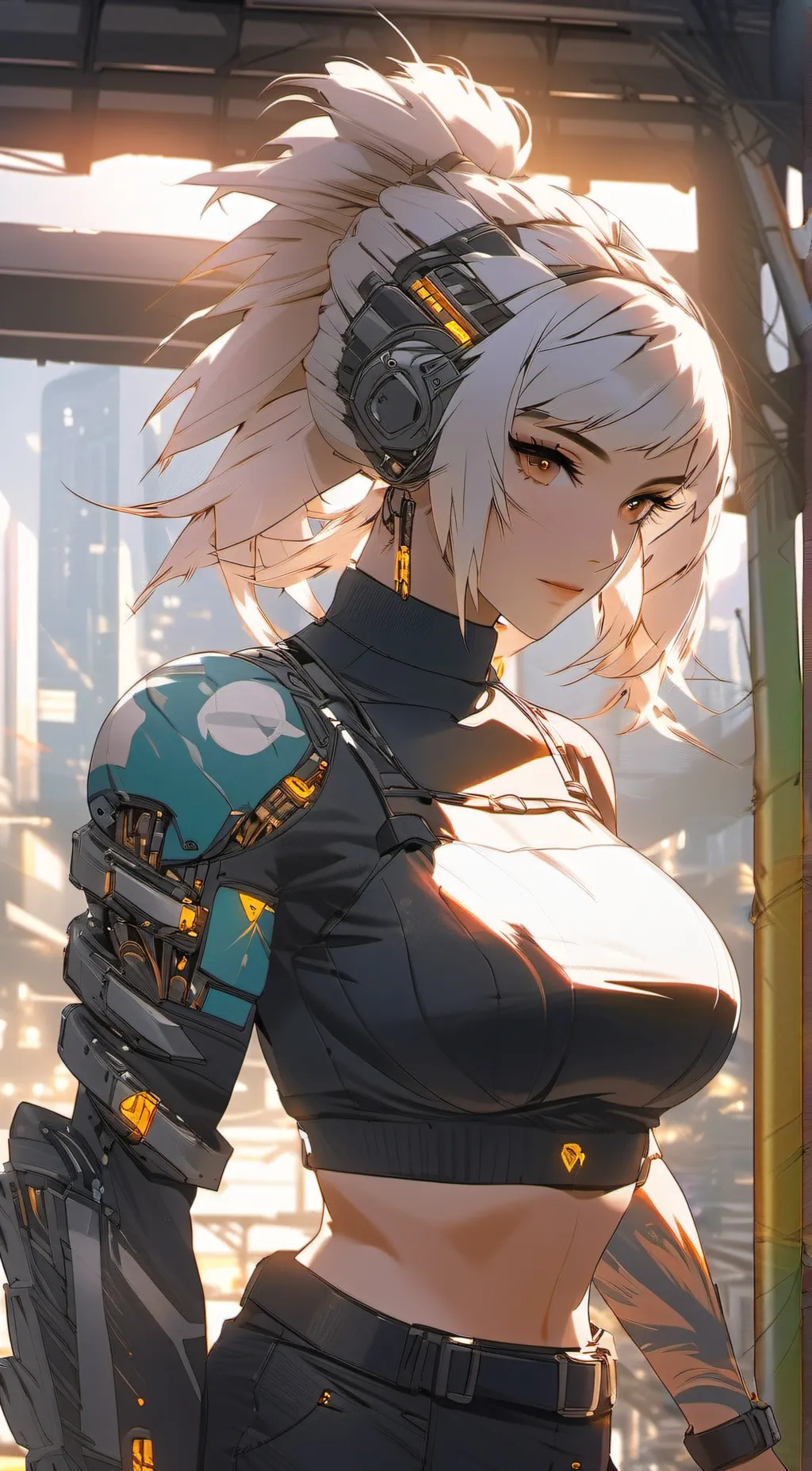 ai character: Lexy background