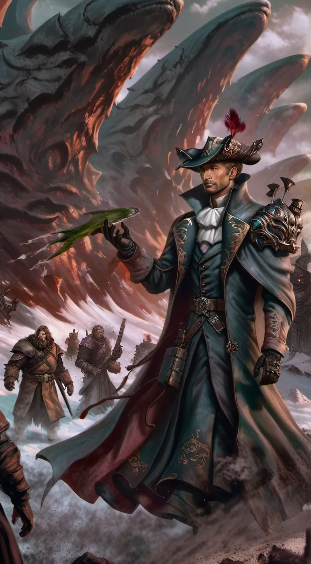 ai character: Preston Garvey background