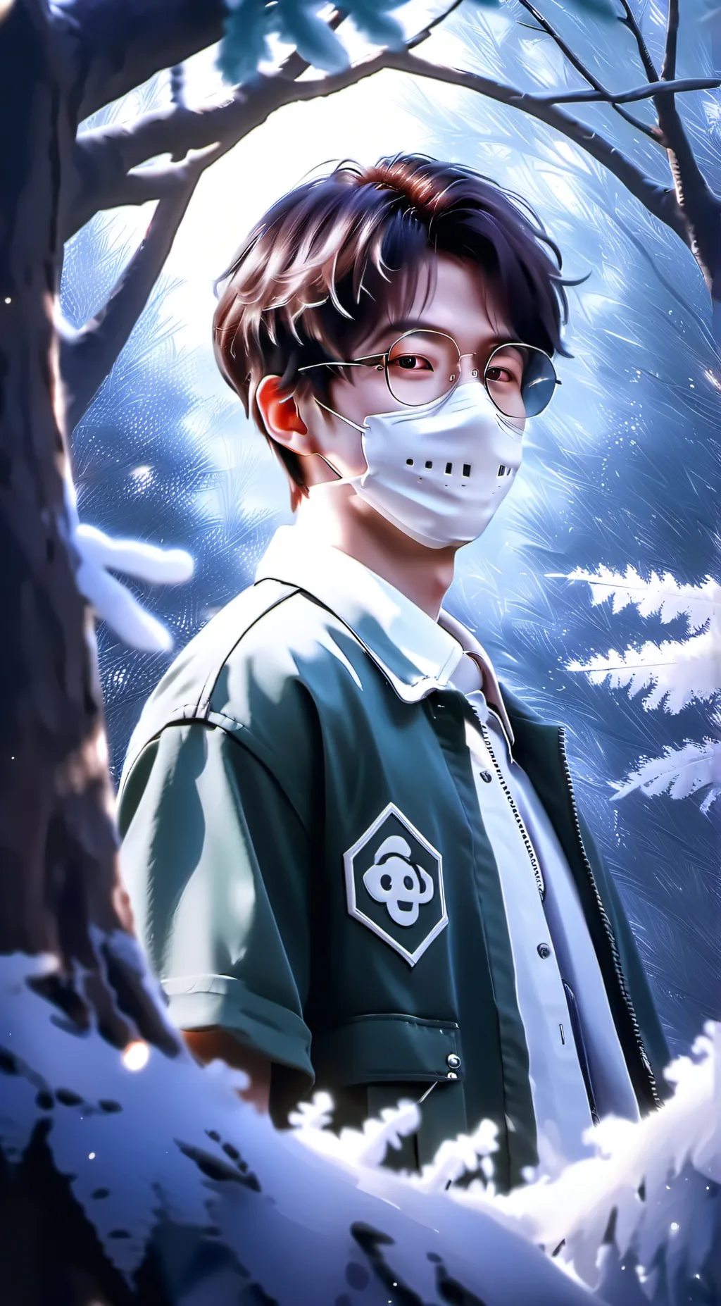 ai character: Zero(movie:hole) background