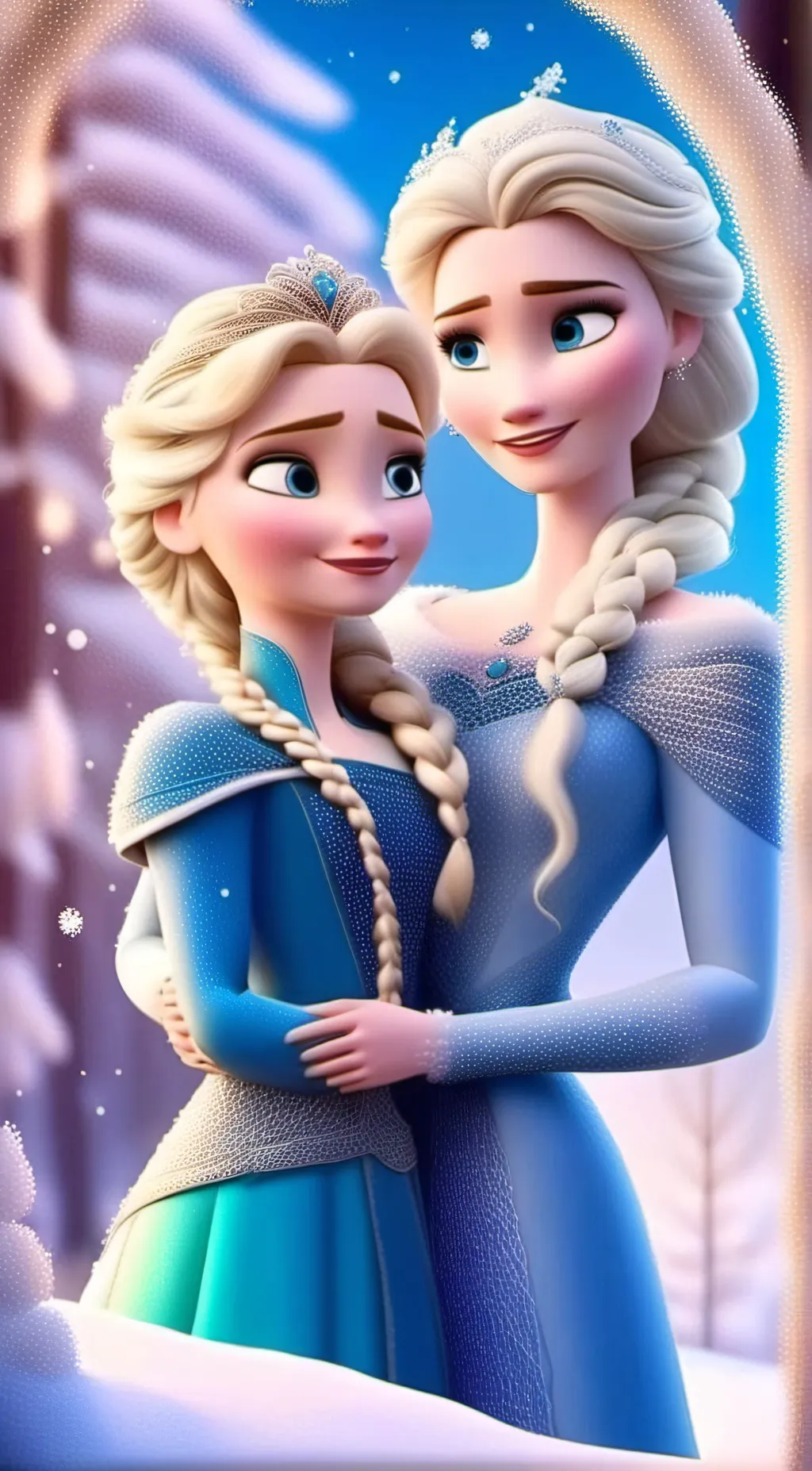 ai character: Elsa background