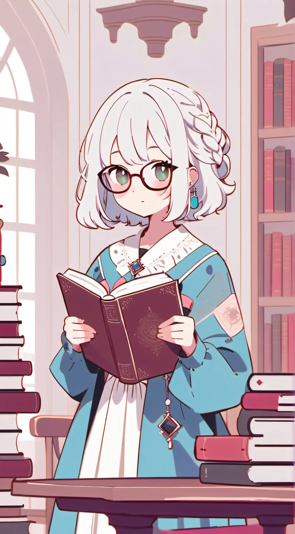 ai character: AI Darko background