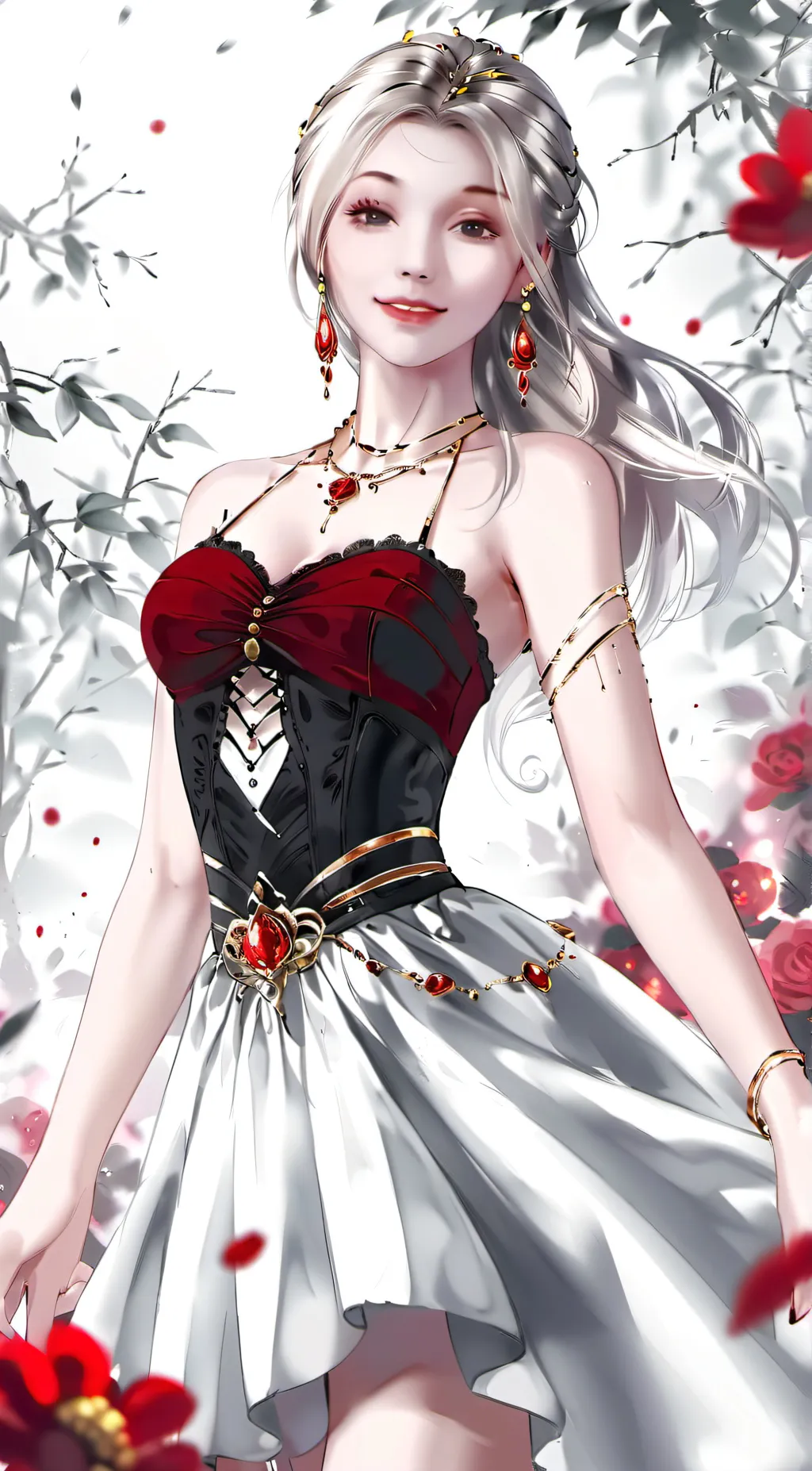 ai character: luna background