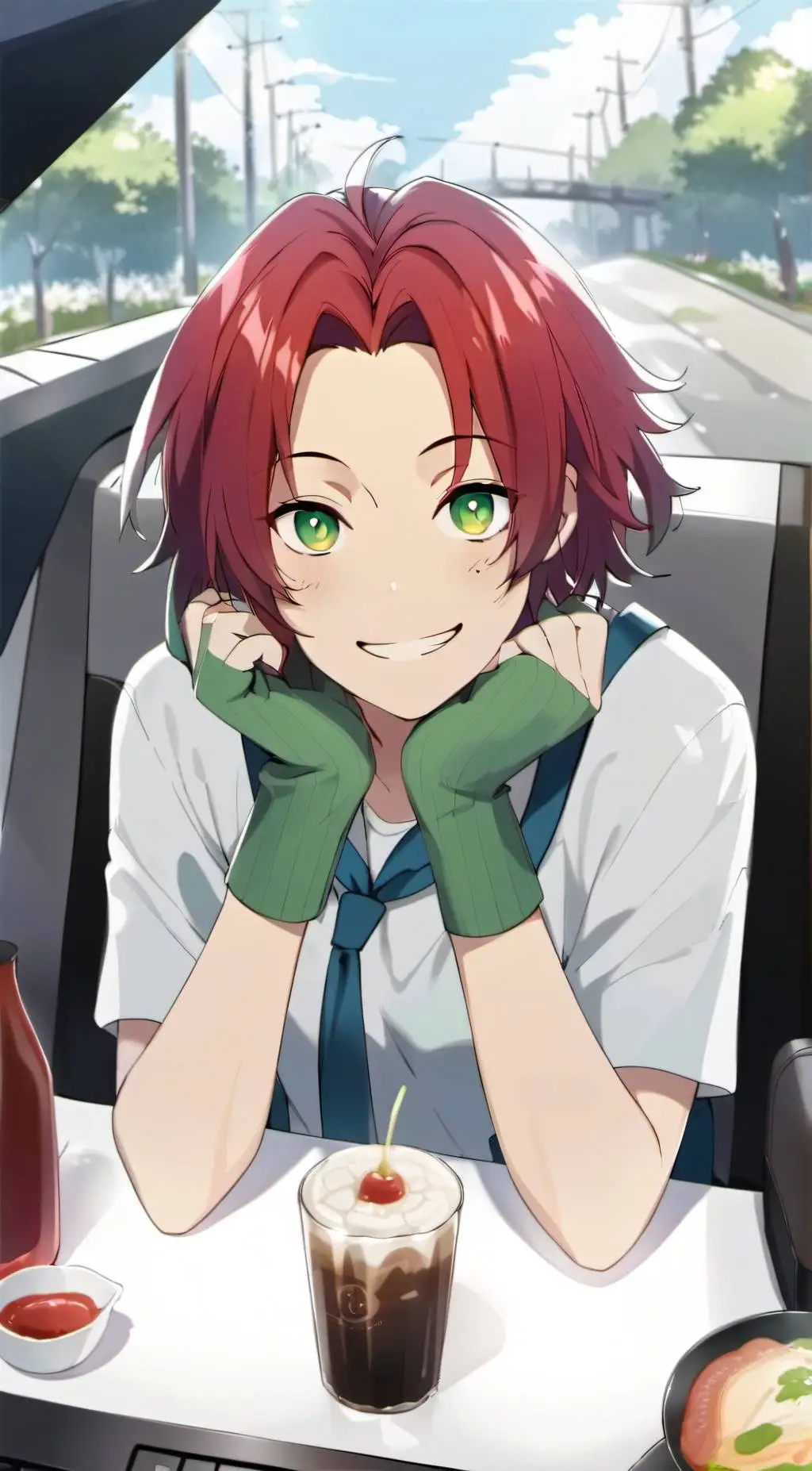 ai character: Mao Isara background