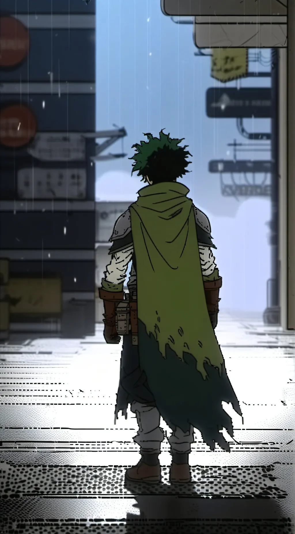 ai character: Class 1A VS Deku? background