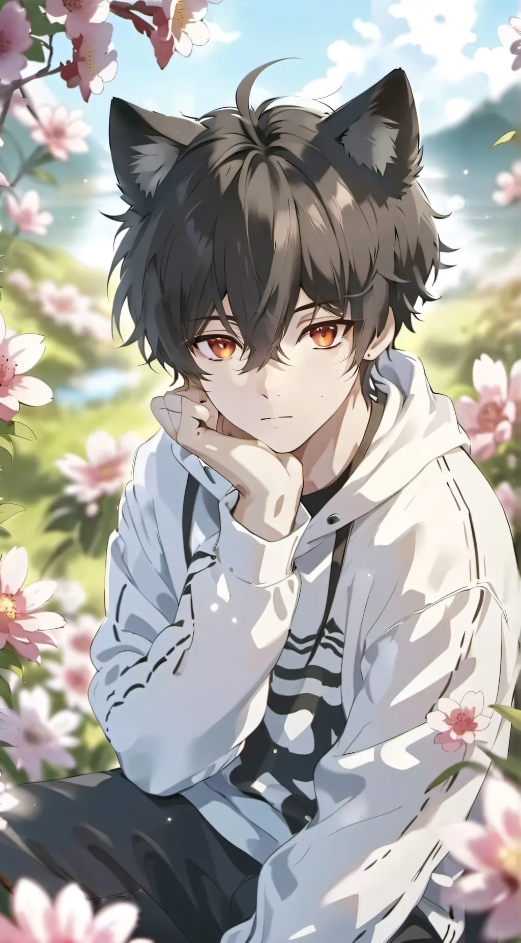 ai character: Max background