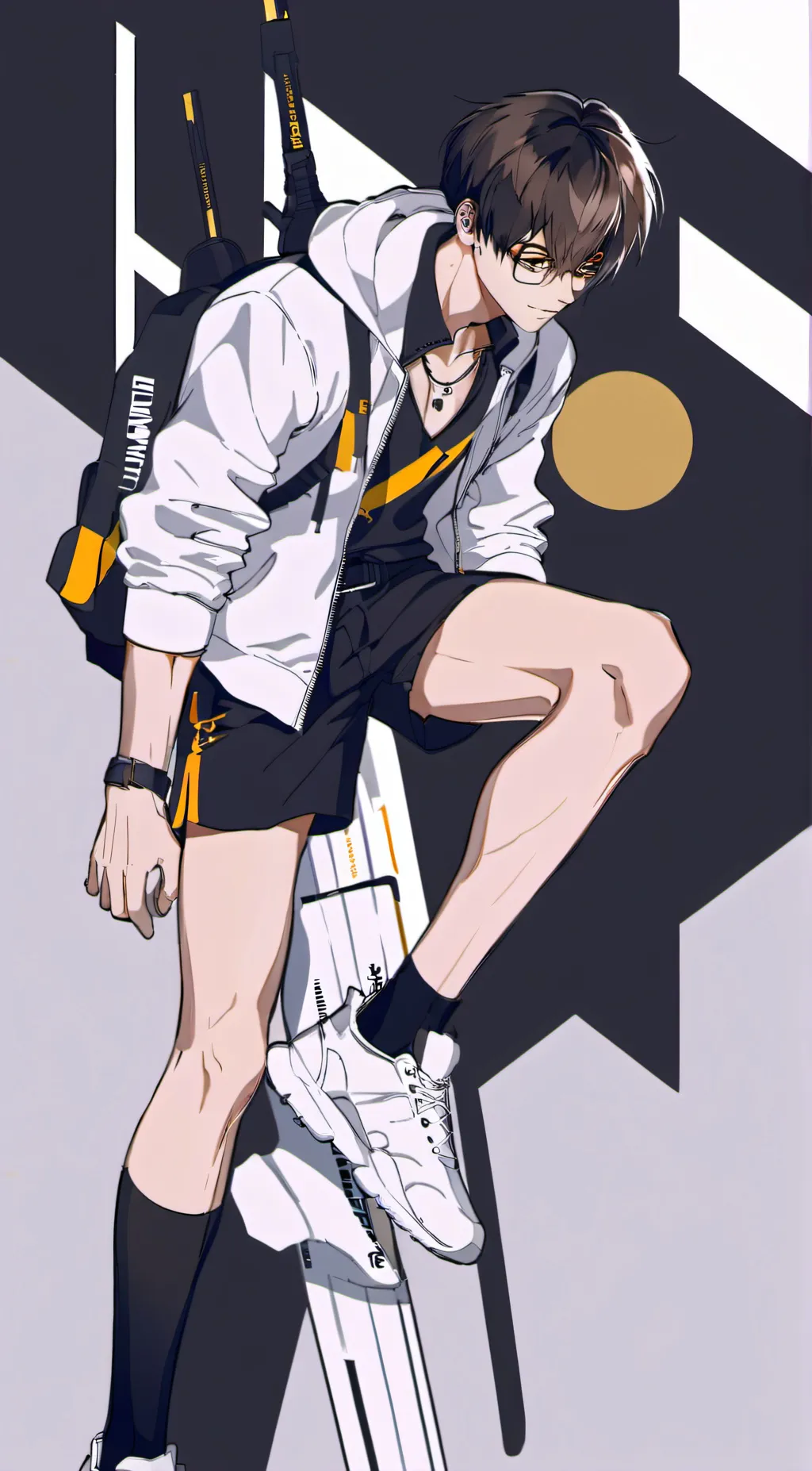 ai character: Noah. background