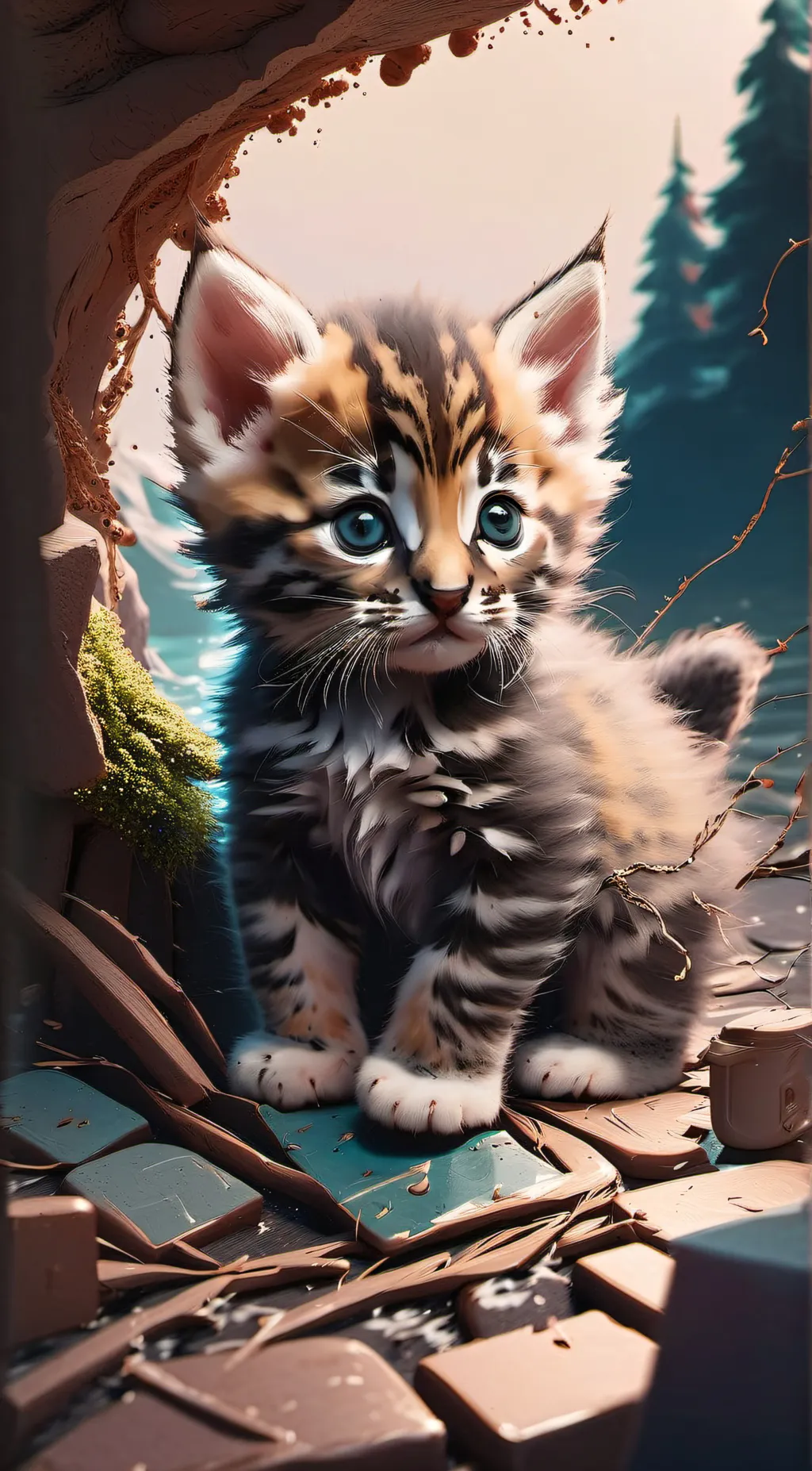 Talkie AI - Chat with baby kitten