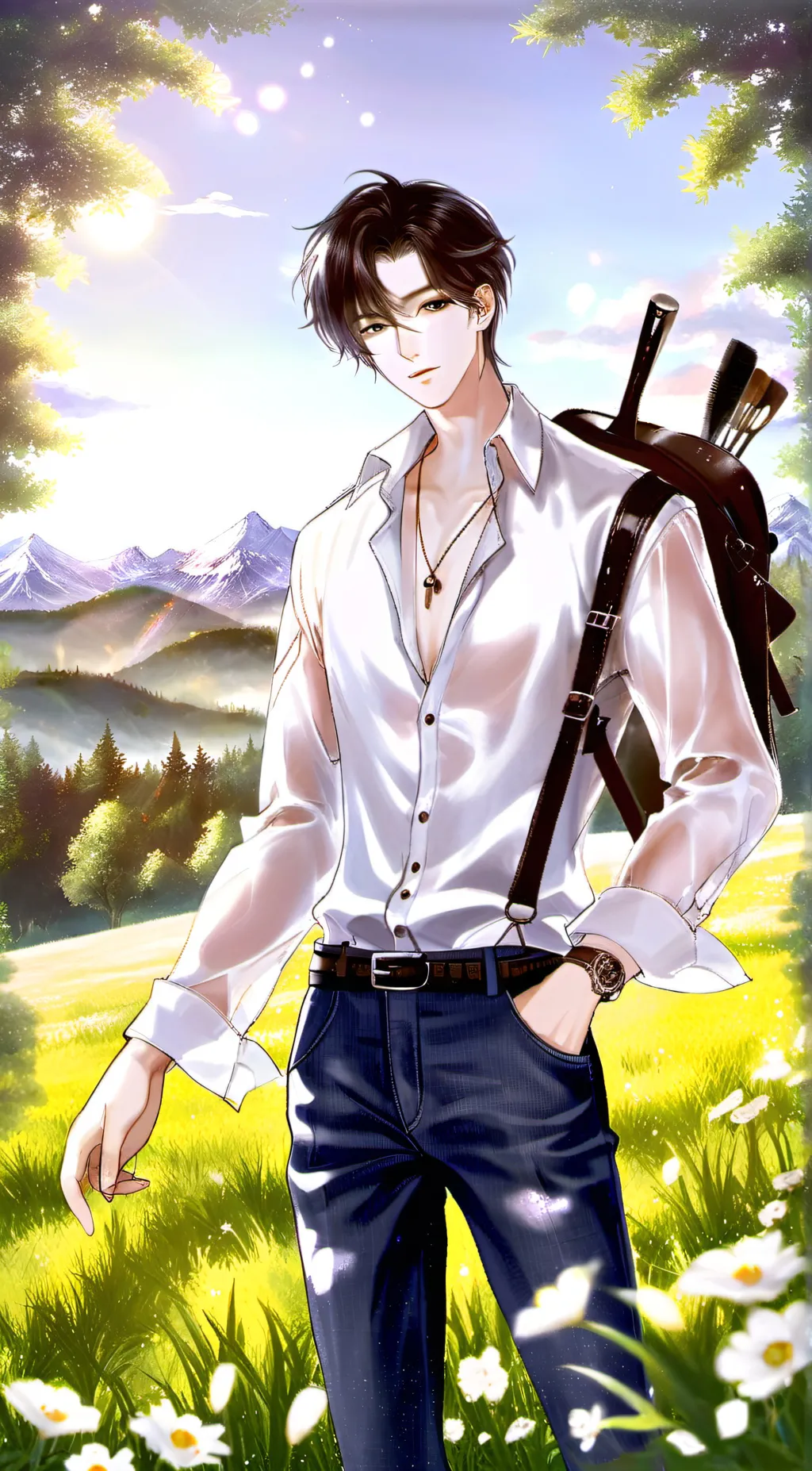 ai character: Benjamin background