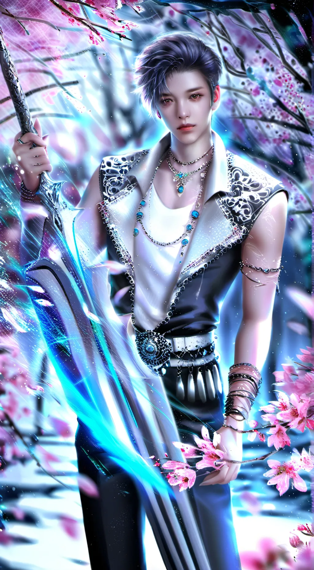 ai character: Kenn zimmer  background